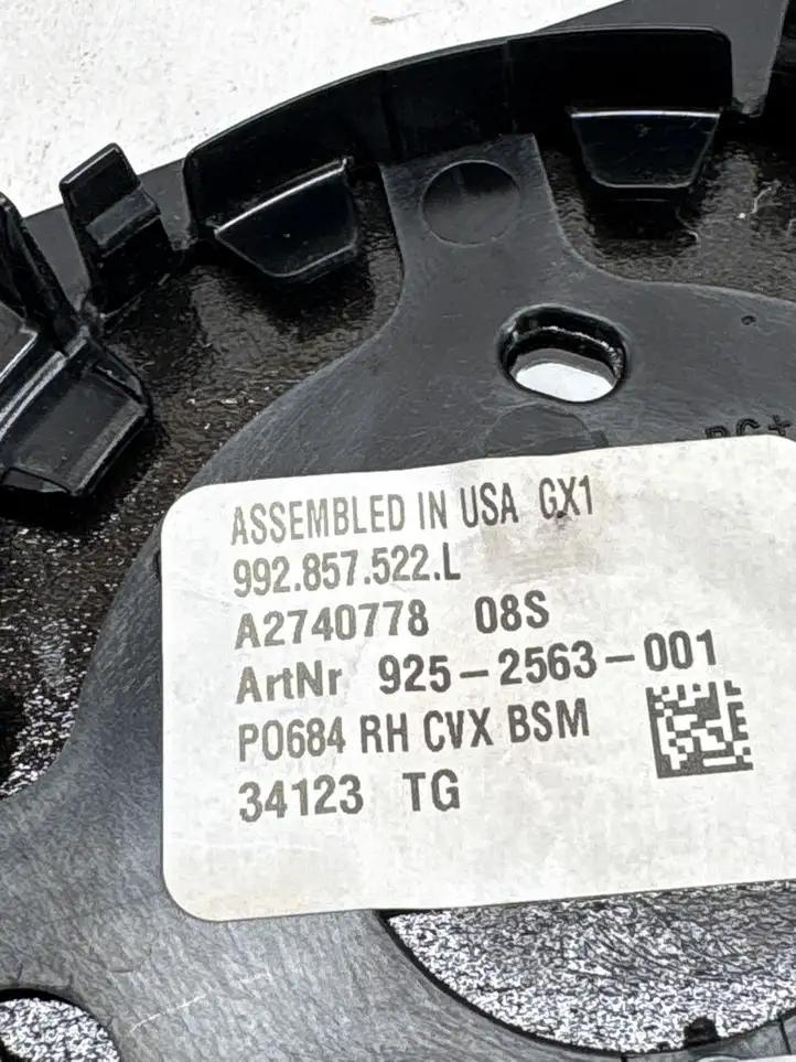 Porsche 911 991 (2011 - 2019) 992857522 Стекло бокового зеркала — фото 3
