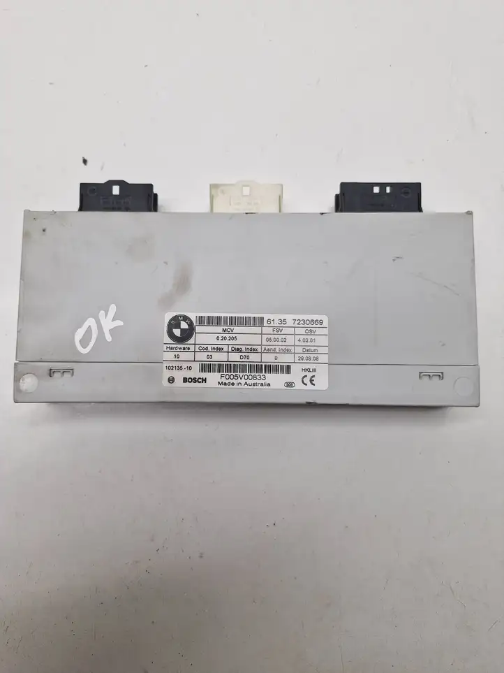 BMW X5 E70 (2006 - 2013)  61357230669 Блок управления крышки багажника