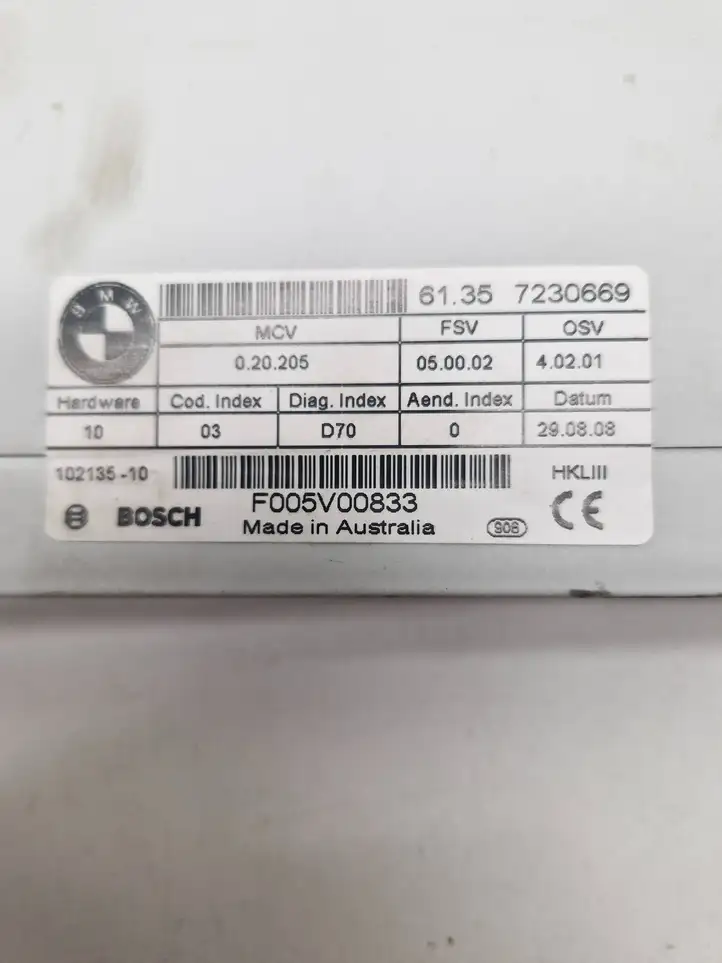 BMW X5 E70 (2006 - 2013)  61357230669 Блок управления крышки багажника