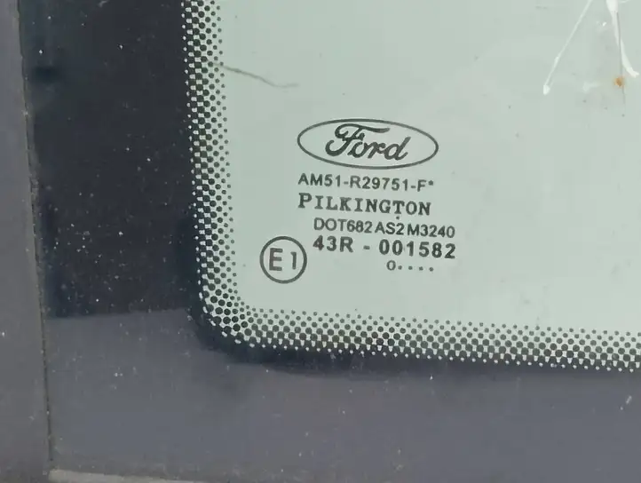 Ford C-MAX II (2010 - 2015) 43R001582F Заднее боковое стекло — фото 6