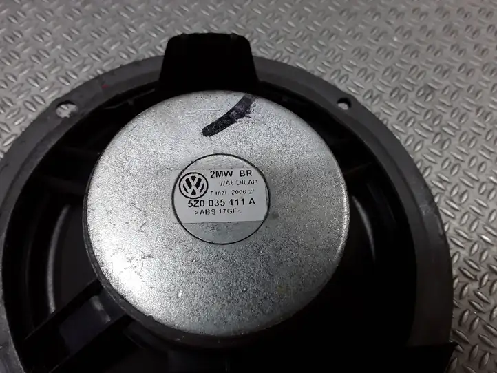 Volkswagen Fox (2005 - 2009) 5Z0035411A Динамики задних дверей — фото 3