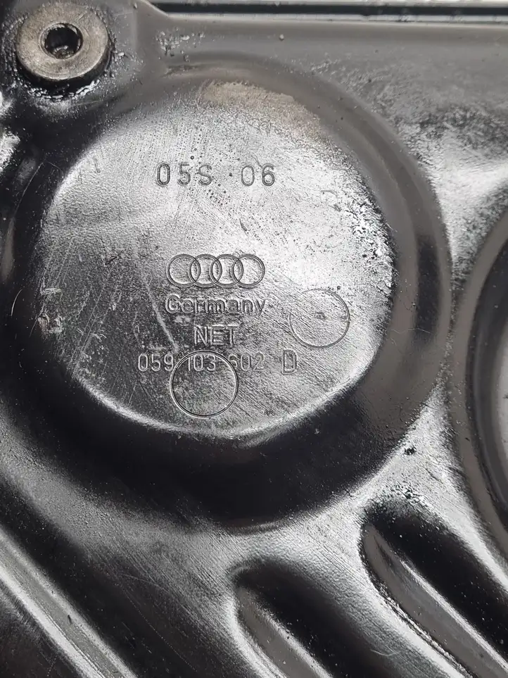 Audi A6 S6 C6 4F (2004 - 2008) 059103602D Картер двигателя — фото 2