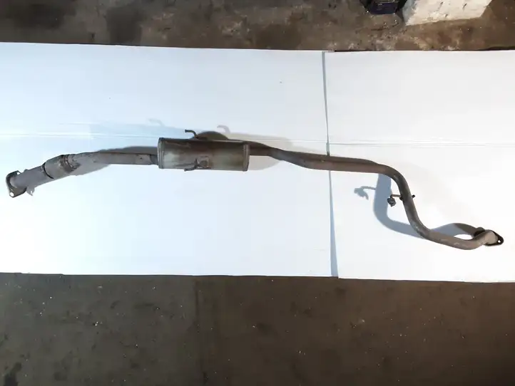 Toyota Yaris (2009 - 2012) 10N08 Средняя часть глушителя — фото 1