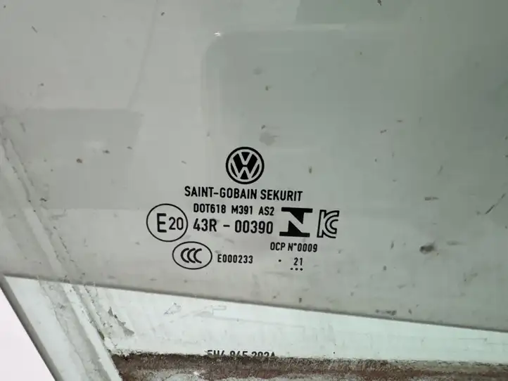 Volkswagen Golf VIII (2019 - ) 43R00390 Стекло передней двери — фото 2