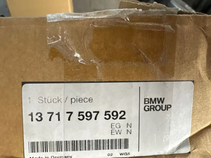 BMW 3 F30 F35 F31 (2012 - 2018) 7597592 Трубки интеркулера / Шланги интеркулера — фото 6