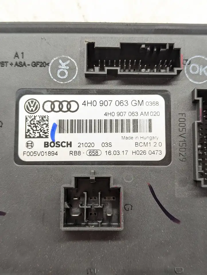 Audi A6 C7 (2014 - 2018) 4H0907063GM Модуль комфорта — фото 2