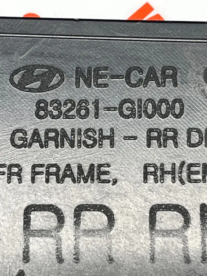 Hyundai Ioniq 5 (2021 - ) 83261gi000 Накладка стекла двери — фото 3