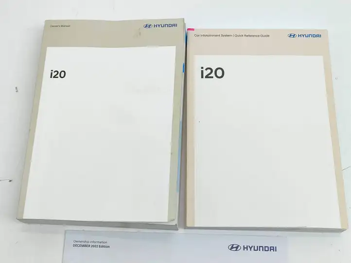 Hyundai i20 (BC3 BI3) (2020 - ) Сервисная книжка — фото 7