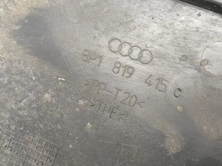 Audi A3/S3 8P (2004 - 2008) 8P1819415C Жабо стеклоочистителей — фото 6