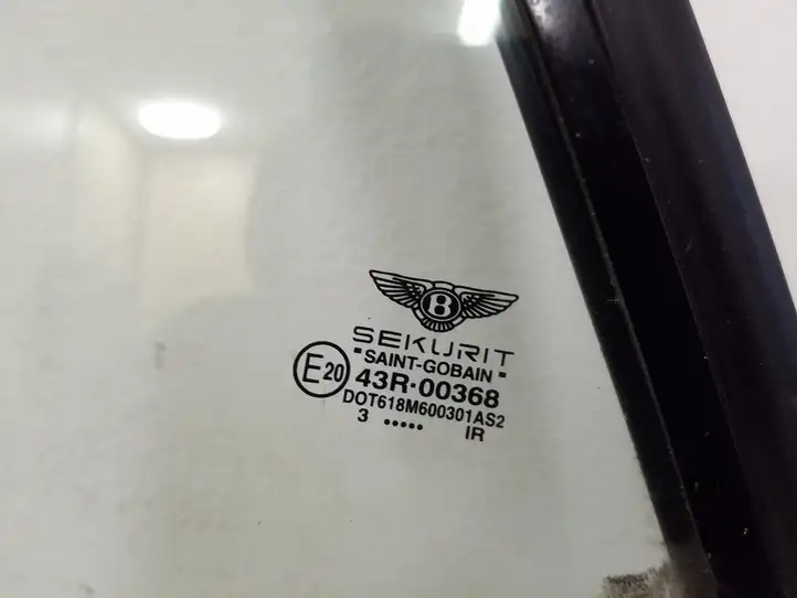 Bentley Continental (2003 - 2017) E2043R00368 Заднее боковое стекло — фото 2