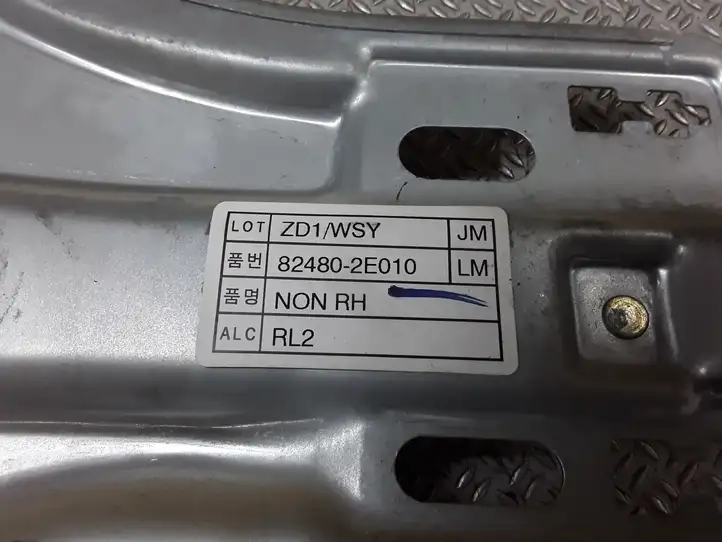 Hyundai Tucson JM (2004 - 2009) 824802E010 Электростеклоподъемник передний (комплект) — фото 2