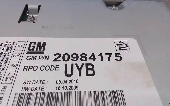 Opel Meriva B (2010 - 2014) 20984175 Магнитола / мультимедийная система — фото 2
