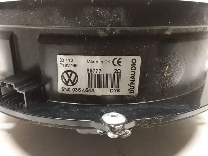 Volkswagen Sharan (2010 - 2015) 5N0035454A Динамики передних дверей — фото 2