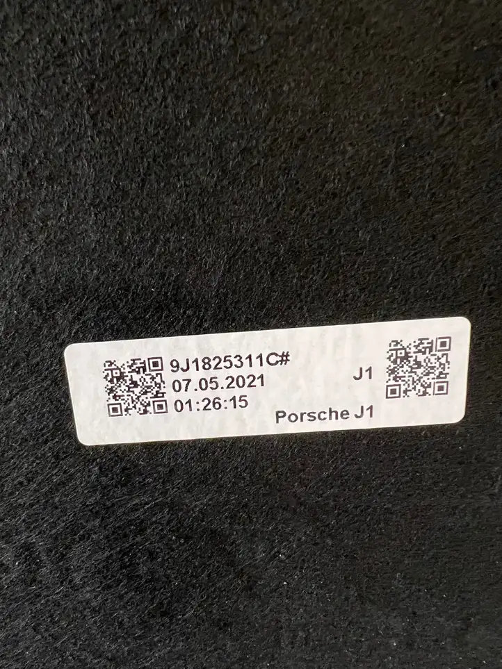 Porsche Taycan 9J1 (2019 - ) 9J1825311C Защита днища — фото 3