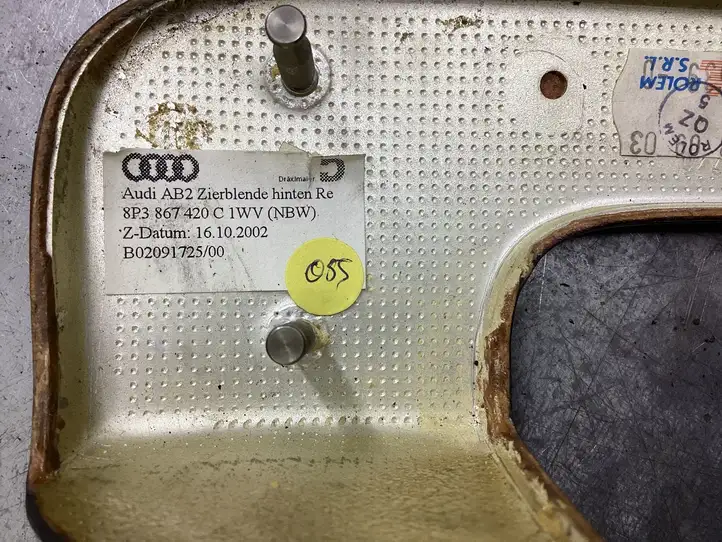 Audi A3/S3 8L (2000 - 2003) 11567 Прочие детали салона — фото 5