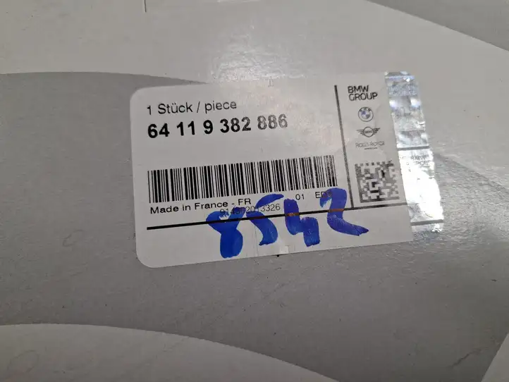 BMW 3 G20 G21 (2019 - ) 9382886 Микрофильтр воздуха — фото 2