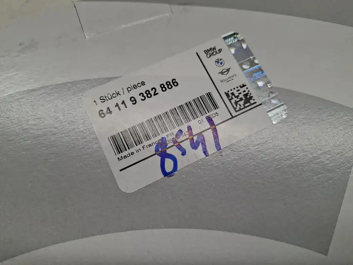 BMW 3 G20 G21 (2019 - ) 9382886 Микрофильтр воздуха — фото 2