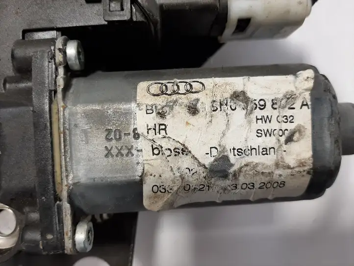 Audi A4 S4 B6 8E 8H (2000 - 2006) 8H0839398A Стеклоподъемник передней двери (комплект) — фото 7