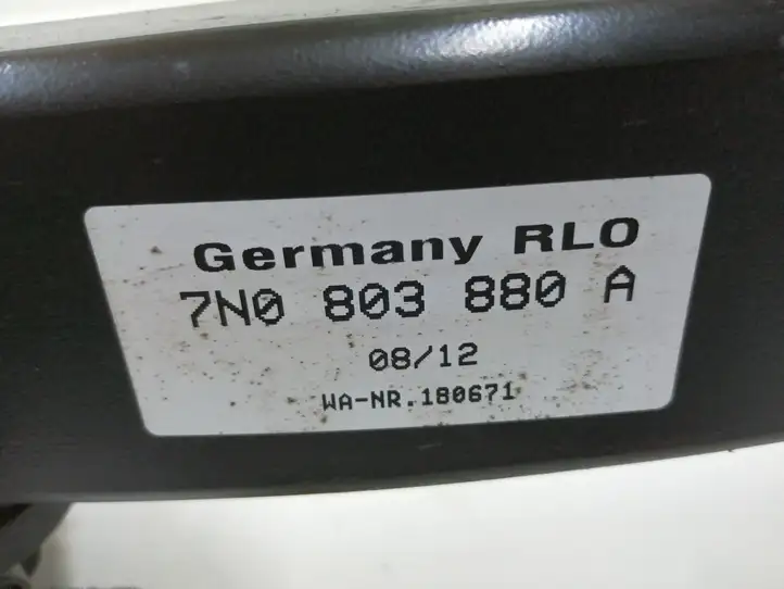 Volkswagen Sharan (2010 - 2015) 7N0803880A Съемный буксировочный крюк — фото 6