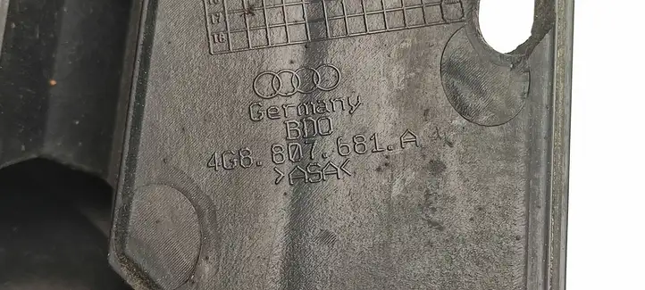Audi A7 S7 4G (2010 - 2014) 4G8807681A Нижняя решетка переднего бампера — фото 4