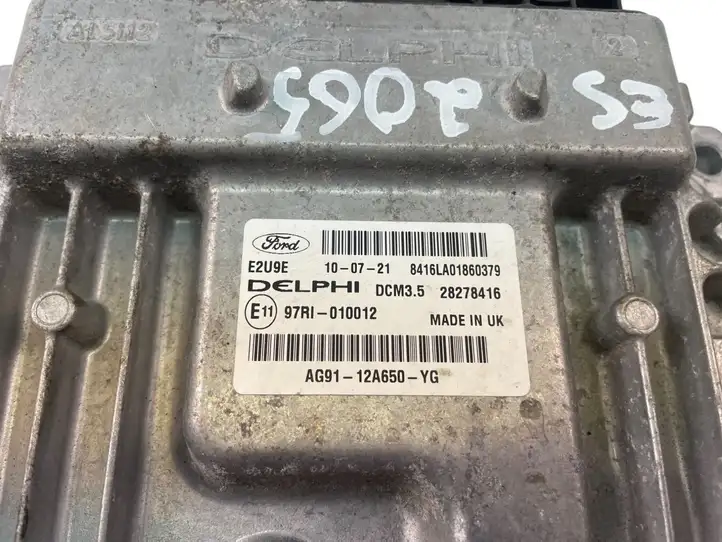 Ford S-MAX (2010 - 2015) AG9112A650YG Блок управления двигателем (ECU) — фото 7