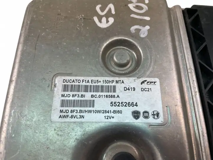 Fiat Ducato (2007 - 2014) 55252664 Блок управления двигателем (ECU) — фото 8