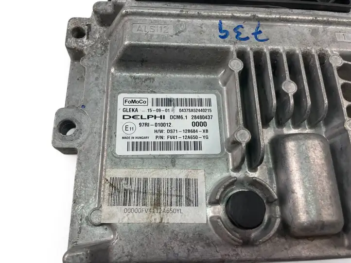 Ford Kuga II (2013 - 2019) DS7112B684XB Блок управления двигателем (ECU) — фото 8