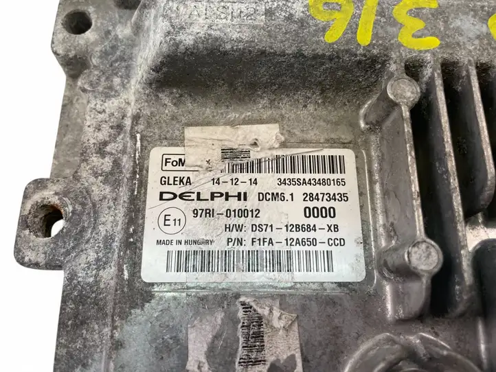 Ford Focus (2015 - 2019) DS7112B684XB Блок управления двигателем (ECU) — фото 8