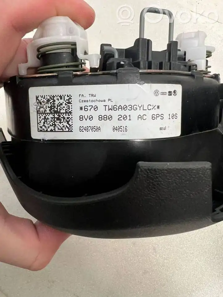 Audi A3/S3 8V (2012 - 2016) 8V0880201AC Подушка безопасности руля — фото 5