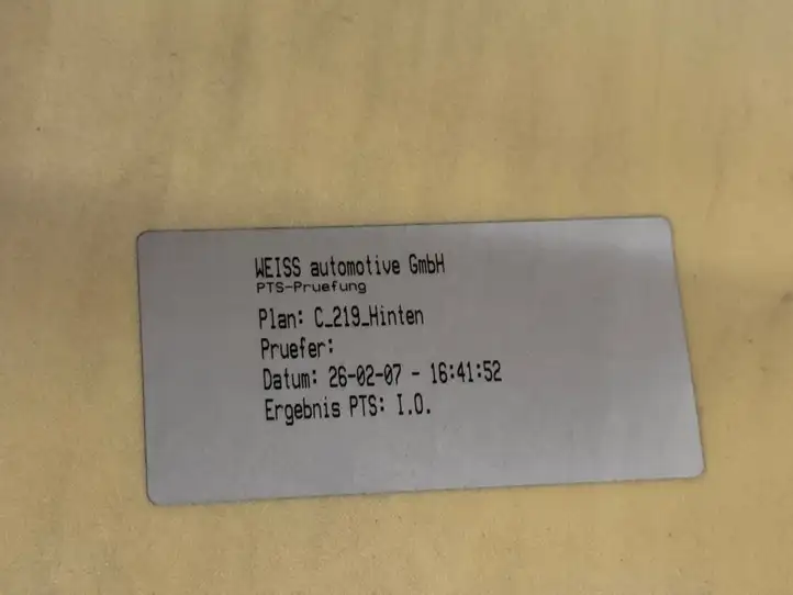 Mercedes-Benz CLS C219 (2003 - 2011) A2198801171 Задний бампер — фото 2