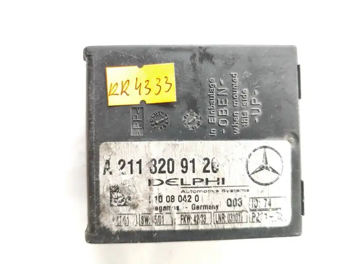 Mercedes-Benz S W220 (1998 - 2006) A2118209120 Блок управления сигнализацией — фото 5
