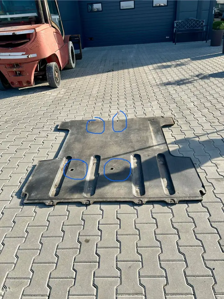 Opel Vivaro (2014 - 2018) 749067370R Задний коврик салона — фото 1