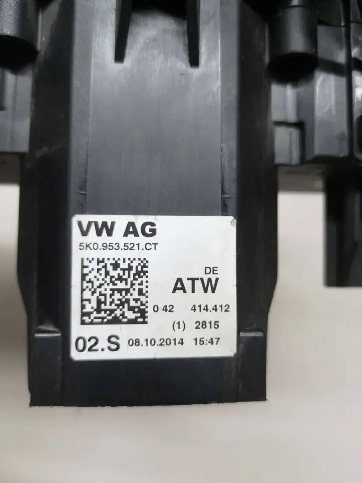 Volkswagen Caddy (2010 - 2015) 5K0953569AC Контактное кольцо SRS — фото 3