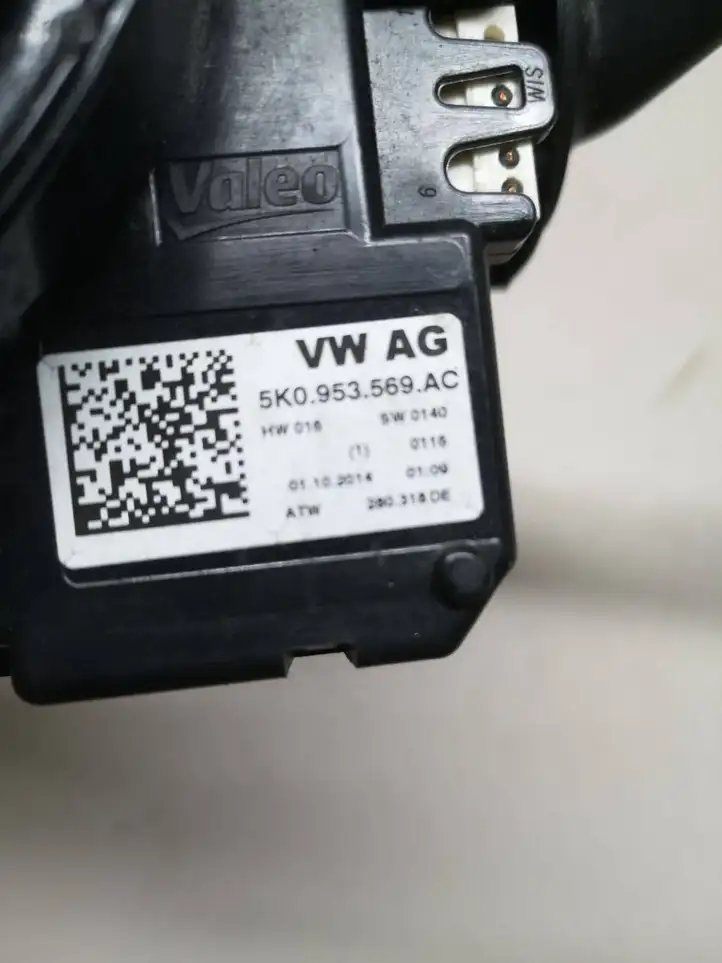 Volkswagen Caddy (2010 - 2015) 5K0953569AC Контактное кольцо SRS — фото 7