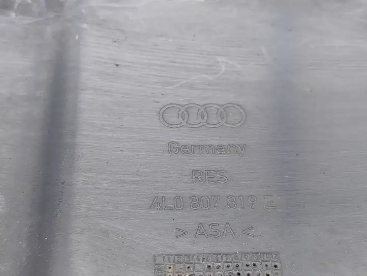 Audi Q7 4L (2005 - 2009) 4L0807819E Защита заднего бампера — фото 8