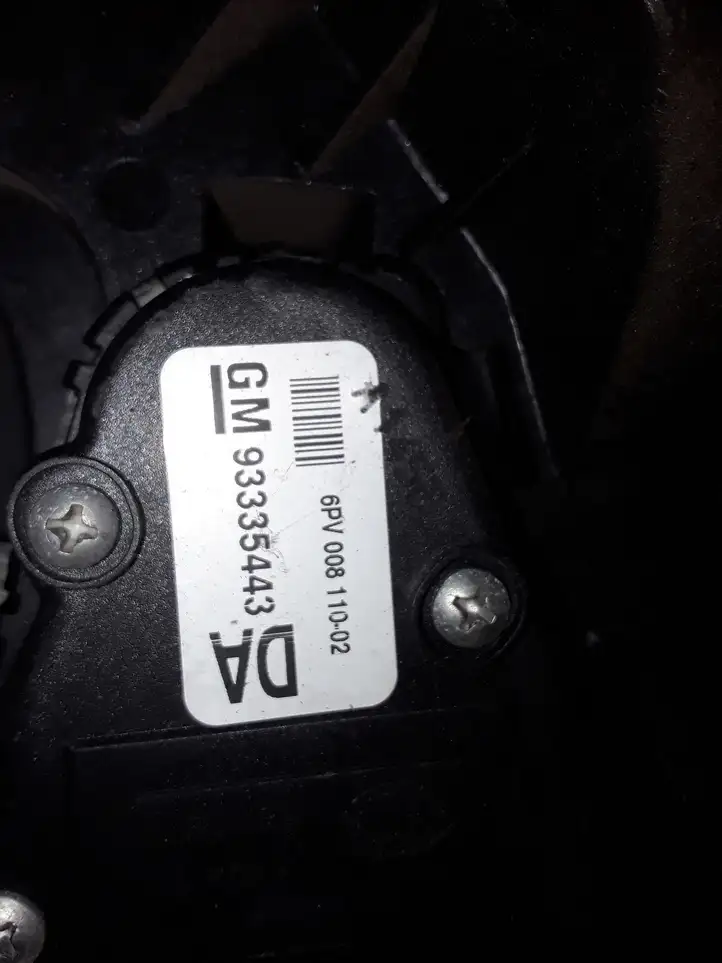 Opel Meriva A (2002 - 2006) 93335443 Педаль акселератора — фото 2