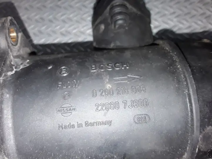 Nissan Primera (2001 - 2008) 226807J600 Датчик массового расхода воздуха — фото 2