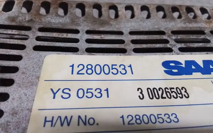 Saab 9-3 Ver2 (2003 - 2007) 12800531 Усилитель звука — фото 3