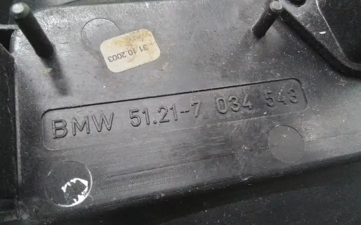 BMW 5 E60 E61 (2004 - 2010) 51217034543 Наружная ручка задней двери — фото 2