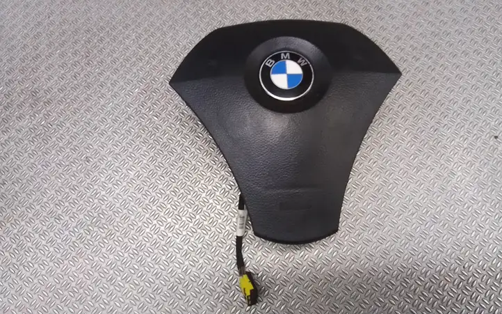 BMW 5 E60 E61 (2004 - 2010) 224488J115 Подушка безопасности руля — фото 1