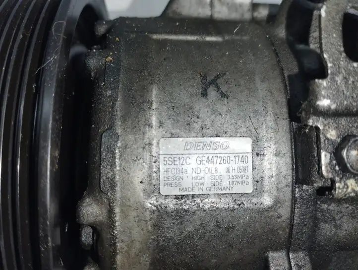 Toyota Corolla Verso AR10 (2004 - 2009) GE4472601740 Компрессор (насос) кондиционера воздуха — фото 5