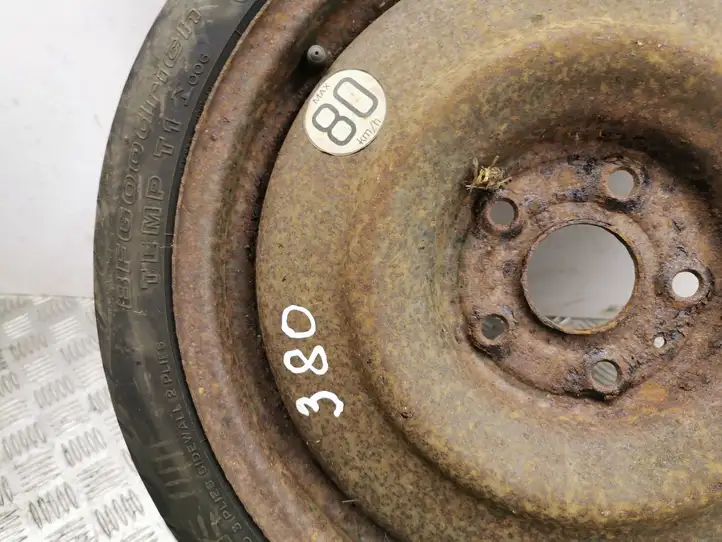 Toyota Corolla Verso AR10 (2004 - 2009) Запасное колесо R17 — фото 6