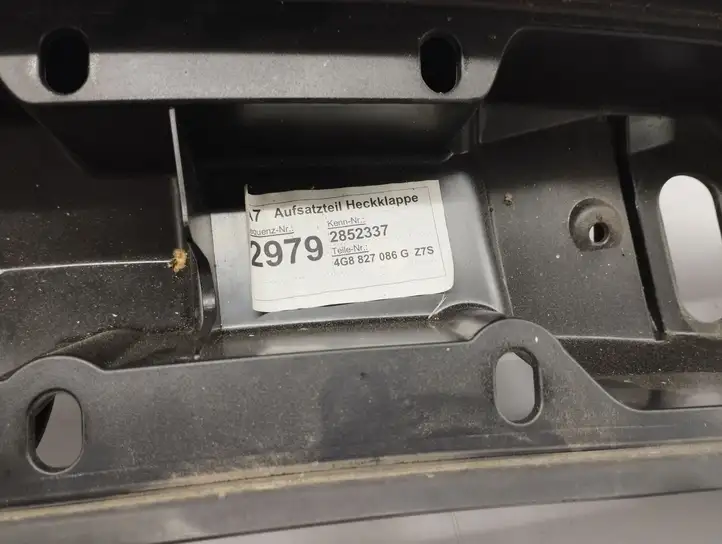 Audi A7 S7 4G (2010 - 2014) 4G8827086G Обшивка багажника — фото 12