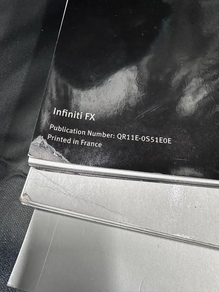 Infiniti FX (2008 - 2013) QR11G0S51E0E Сервисная книжка — фото 6
