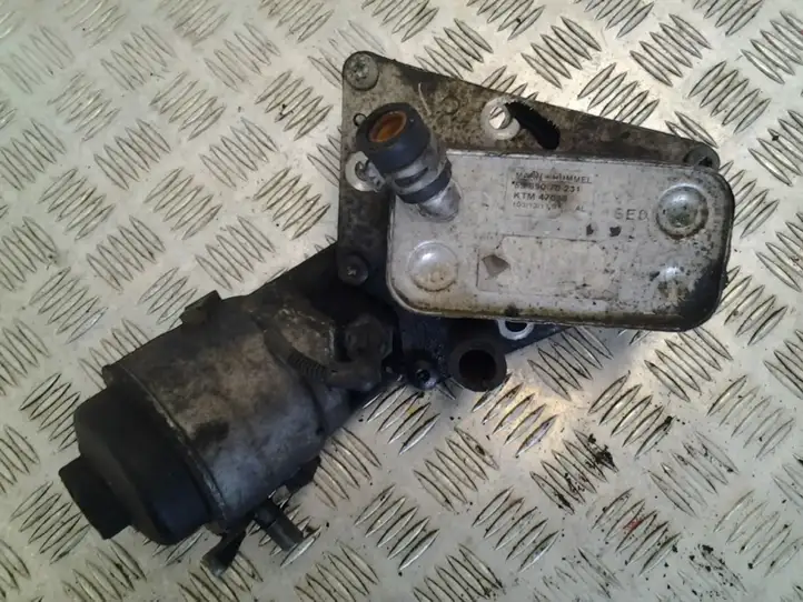 Opel Astra H (2004 - 2009) 5989070231 Кронштейн масляного фильтра — фото 1