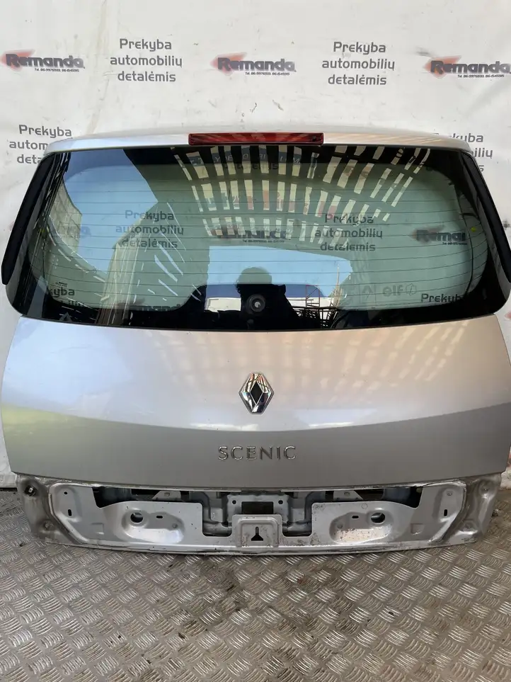 Renault Scenic II - Grand scenic II (2003 - 2006) Крышка багажника — фото 5