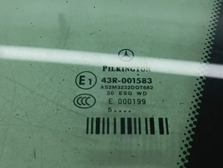 Mercedes-Benz B-class W245 (2005 - 2008) 43R001583 Заднее боковое стекло — фото 6