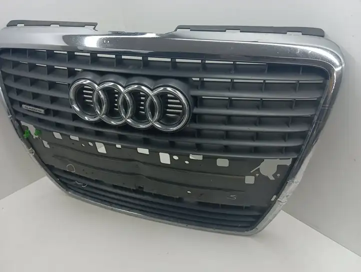 Audi A8 S8 D3 4E (2002 - 2005) 4E0853653 Верхняя решетка радиатора — фото 7