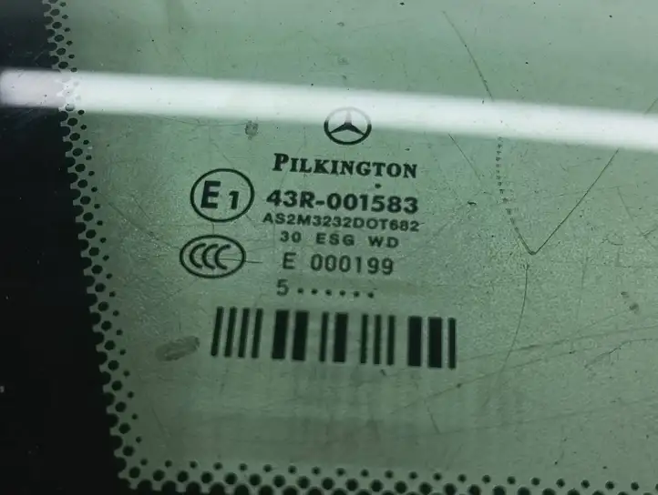 Mercedes-Benz B-class W245 (2005 - 2008) 43R001583 Заднее боковое стекло — фото 6