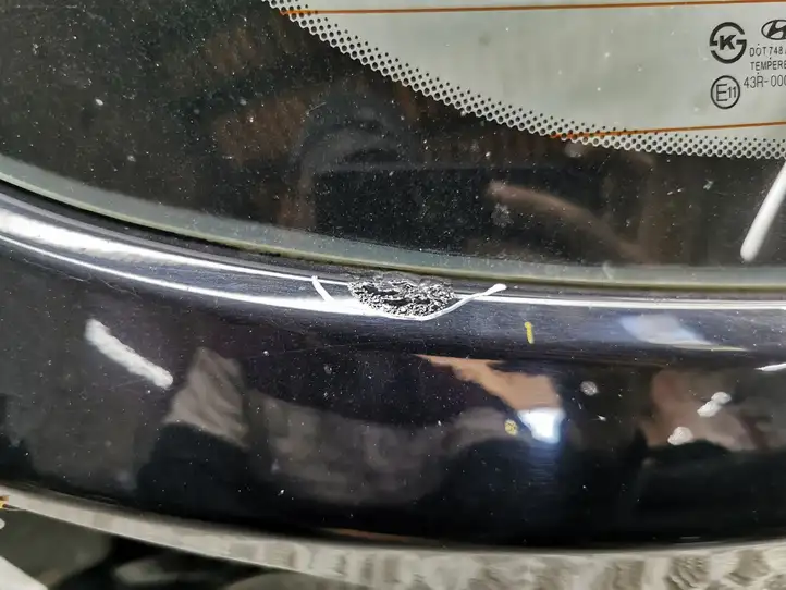 Hyundai i30 (2012 - 2015) Крышка багажника — фото 14